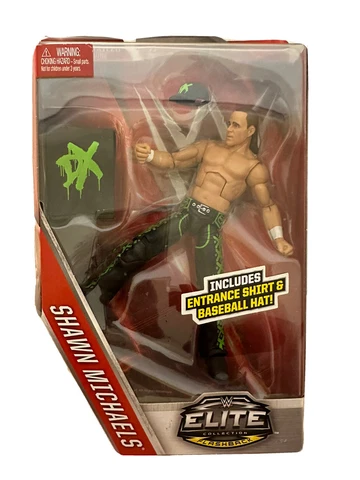 Mattel WWE SHAWN MICHAELS DX Elite Figure Walgreens Exclusive Degeneration X Cover