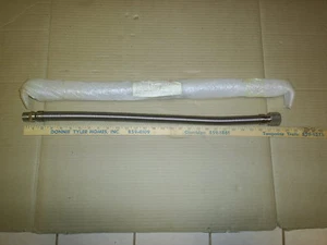 EGS Condotto flessibile SS 316 NUOVO p/n 84-1210 NOS 28"X3/4"Maschio x 3/4 femmina - Foto 1 di 3