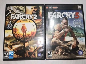Far Cry 2 Far Cry 3 Far PC Ubisoft Complete Discs Excellent - Picture 1 of 6