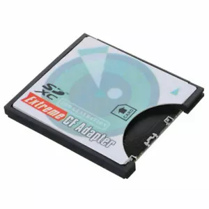 Cablecc  SD SDHC SDXC To CF Compact Flash Memory Card Adapter Reader SD to TF - Picture 1 of 7