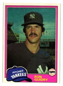 1981 Topps - #250 Ron Guidry - Foto 1 di 2