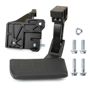 MITZONE Rear Bed Step Compatible with Toyota Tundra 2022 2023 Folding Truck S... - Picture 1 of 6