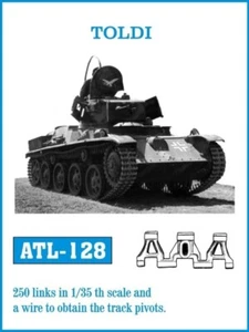 Friulmodel - Metal Tank Tracks for TOLDI NIMROD 1/35th - ALT128 - Picture 1 of 1