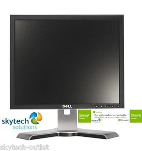 Monitor Dell 19"" pulgadas ultra nítido pantalla plana LCD 1907 1908 P190 VGA DVI USB PC - Imagen 1 de 7