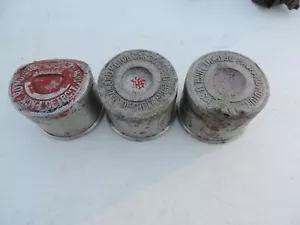 Vintage 1928 Packard Wire Wheel Hub Cap - 3 for Driver / Spare / Restore - Picture 1 of 14