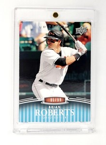 SILVER 2008 Upper Deck UD Premier #/99 BRIAN ROBERTS BALTIMORE ORIOLES MINT