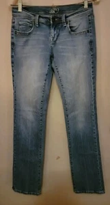 Ilir Brand: Junior's Light Blue 5-Pocket Jeans, Size 5, Pre-Owned, Free Shipping - Picture 1 of 12