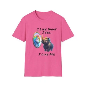 Stolzes Einhorn! Lustiges Humor T-Shirt Neu Print, Unisex Softstyle T-Shirt - Bild 1 von 49