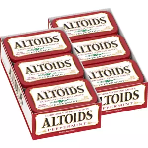 ALTOIDS Classic Peppermint Breath Mints, 1,76-Unzen Dose 12er Pack Geschmack wählbar - Bild 1 von 15