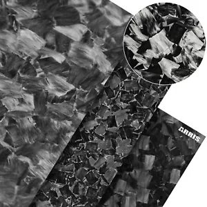 100X250 Forged Carbon Fiber Sheet Laminate Plate Panel Board 1.0-4MM Thickness - Picture 1 of 6