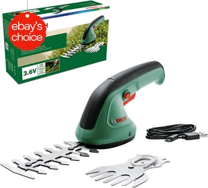 Cordless 3.6V Hedge Shrub Grass Shear Kit Garden Tool Integrated Battery 40 Min - Picture 1 of 12