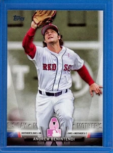 2018 Topps Series 1 Salute Mother's Day #TS-62 Andrew Benintendi Boston Red Sox - Picture 1 of 2
