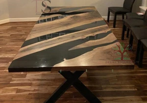 Epoxy Resin Table | Epoxy Dining & Coffee Table for Home Decor - Picture 1 of 7