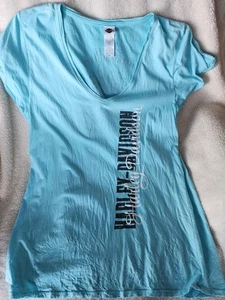 Harley-Davidson Zips Mackinaw City, MI Shirt Damen Gr. 2XL  - Bild 1 von 3