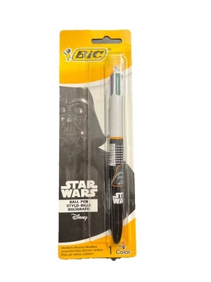BIC Star Wars 4 Color Ball Pen Darth Vader Medium Asstd. Inks - Image 1 of 3