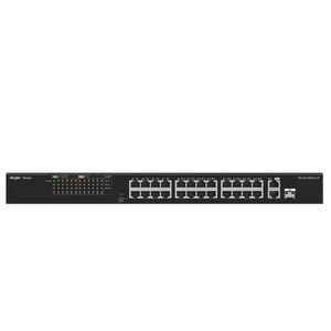 Reyee RG-ES126FGS-LP 24-Port 10/100 Mbps PoE Switch with 2 Gigabit Uplink Ports - Picture 1 of 1