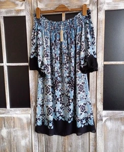 Max Studio Open Shoulders Women's Dress Size L - Picture 1 of 5