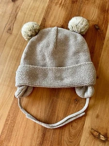 Wintermütze mit Bommel 74/80 - Bild 1 von 3