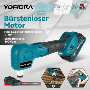 2 Gänge Automatischer Hammer Akku Nagel Hammer Nagler Hammer Für 18V Makita - Bild 1 von 17