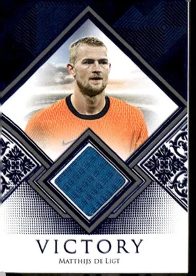 2024 Futera Unique Victory Matthijs de Ligt #VC04 02/09 Jersey Patch Game-Used - Image 1 of 2