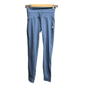 Leggings diarios Vuori azul con cordón para mujer ropa deportiva talla pequeña - Imagen 1 de 5