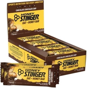 Honey Stinger Oat and Honey Bars - Chocolate Chocolate Chip Box of 12 BB 3/2025 - Picture 1 of 5