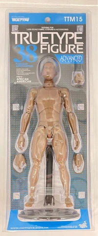 Hot Toys 1/6 Truetype 38 Figure African American Advanced ver Body TTM15 Cover