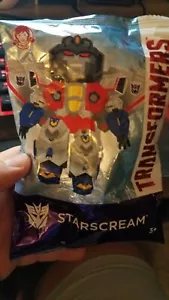 Wendy's Transformers STARSCREAM Action Figure 35th Anniversary SEALED NEW!!! - Picture 1 of 2