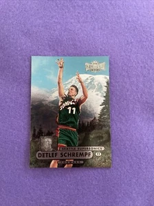 1997-98 Skybox Metal Universe Detlef Schrempf Seattle SuperSonics #56 NBA German - Picture 1 of 2
