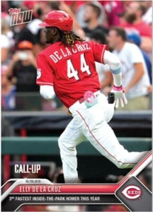 Elly De La Cruz 2023 MLB TOPPS NOW 730 - 3rd Fastest Inside the Park HR - Picture 1 of 2
