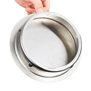 Premium Stainless Steel Chimney Cover for Stove Pipe All round Closure - Picture 1 of 9