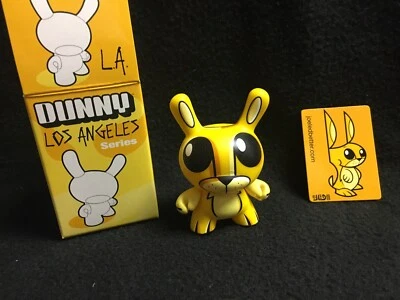 Kidrobot Dunny Los Angeles Series 3” Inch Joe Ledbetter Designer Action Figure  - Image 1 of 4