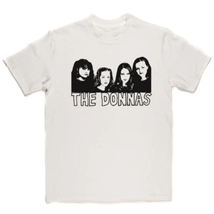 HEISS NEU The Donnas weißes T-Shirt Artwork kurzarm alle Größen 1F736 - Bild 1 von 2
