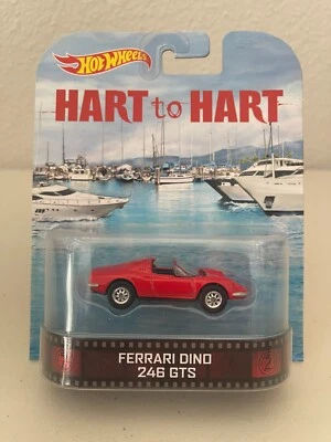 HOT WHEELS 2014 RETRO ENTERTAINMENT HART T0 HART FERRARI DINO 246 GTS - Image 1 of 4