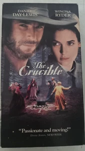 The Crucible VHS Fox Video Daniel Day-Lewis Winona Ryder Former Rental - Picture 1 of 6