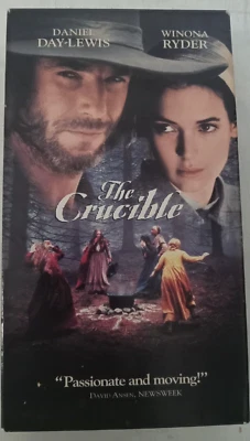 The Crucible VHS Fox Video Daniel Day-Lewis Winona Ryder Former Rental - Image 1 of 4