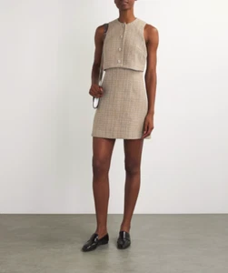 Sandro Paris Penelope Tweed Mini Dress - AU / UK 12 / EU 40 - RRP $645.00 AUD - Picture 1 of 5
