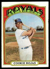 1972 Topps Cookie Rojas #415 Kansas City Royals Baseball Card