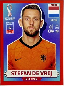 Panini FIFA World Cup Qatar 2022 | RED Parallel Sticker | Borde ROJO (PICK) *NEW