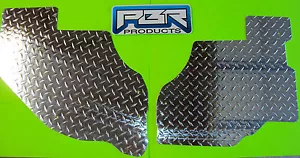 2012 thru 2018 CAN AM Commander Diamond Plate Aluminum Floor board Set - Foto 1 di 8