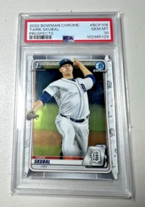 Tarik Skubal 2020 Bowman Chrome Prospects PSA 10 2024 Cy Young/Triple Crown - Picture 1 of 6
