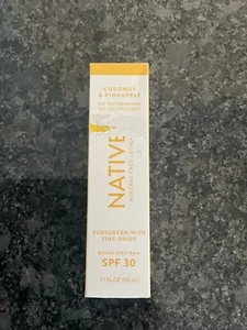 Protector solar mineral nativo con óxido de zinc coco piña FPS 30 5 OZ - Imagen 1 de 2
