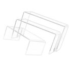  3 PCS Acrylic Display Rack Stands for Toy Organizer Shelf Clear Risers Storage