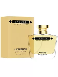 La french Invoke Perfume for Men 100ml Extra Long Lasting Premium Fragrance - Picture 1 of 6