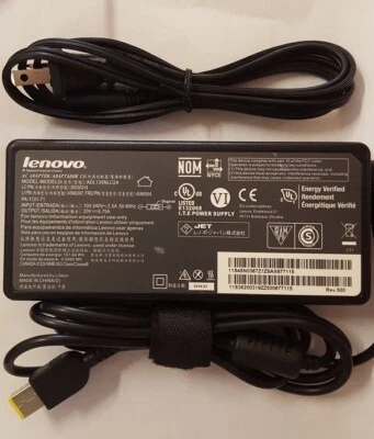 Adaptador de CA genuino Lenovo ThinkPad P1 Gen 4 20Y3 20V 6,75A Foto 1 de 3