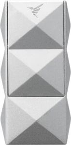 ¡NUEVO!¡! ENCENDEDOR DE CIGARROS COLIBRI QUASAR II ANTORCHA JET 2 LLAMAS con PUNZÓN DE CIGARRO / PLATA - Imagen 1 de 5