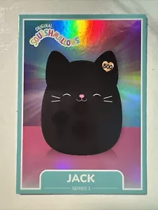 Squishmallows Series 1 Foil Trading Card Jack #50 - Picture 1 of 2
