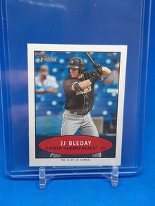 2020 Topps Heritage Minors League JJ Bleday 1971 Bazooka Numbered Test Mini #6