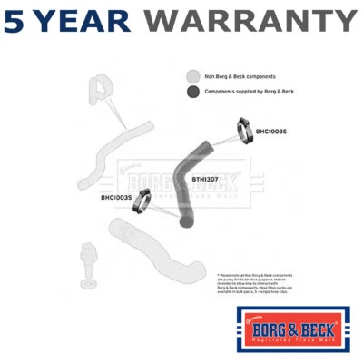 Manguera turbo Borg & Beck se adapta a Land Rover Freelander 2000-2006 2.0 TD4 #2 Foto 1 de 4
