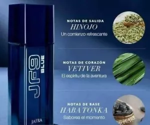 Jafra JF9 Blue Cologne For Men 100 ml 3.3 Fl New In Box - Picture 1 of 1